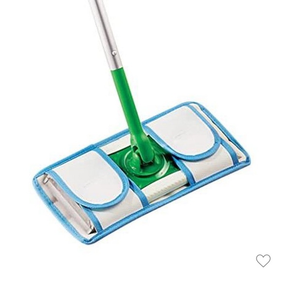 Other - NWT! 🧹🧼🫧 High Quality Reusable Absorbant Thick Microfiber 4 Wet Mop Pads